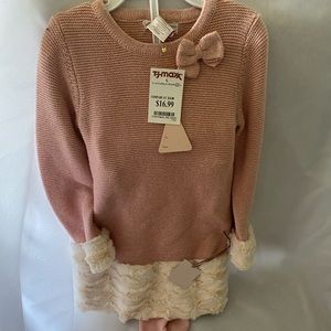 New and like new pink winter dresses